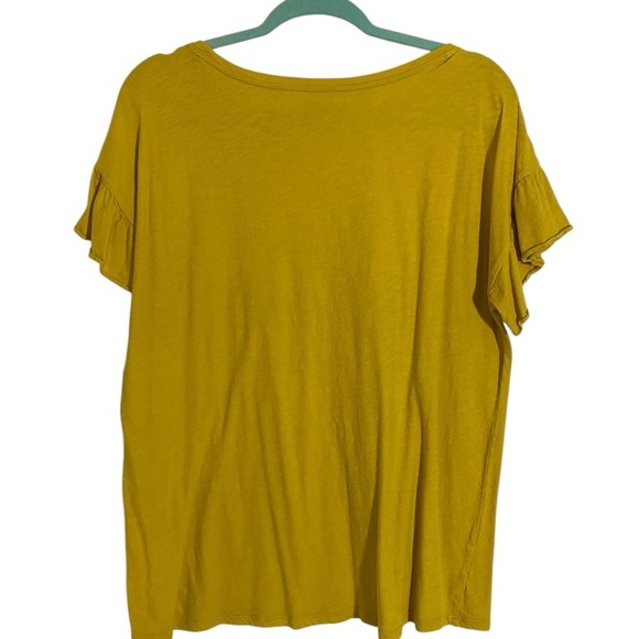 LOFT Women's Ruffle Sleeve Blouse - Picture 2 of 12